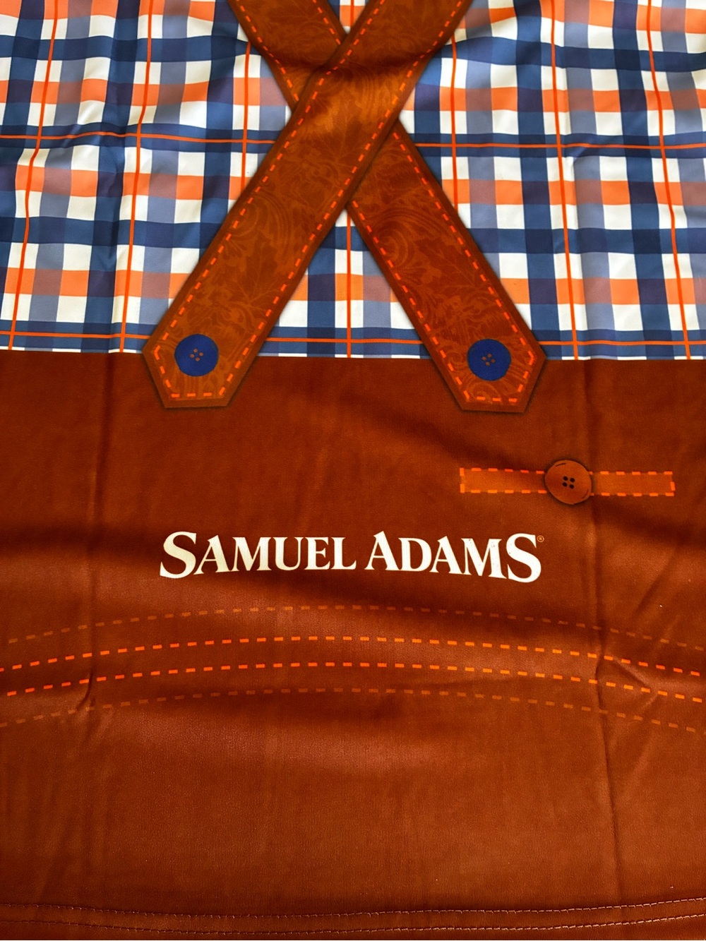 Samuel Adams Oktoberfest Plaid Graphic Tee Men’s Small - Picture 5 of 5